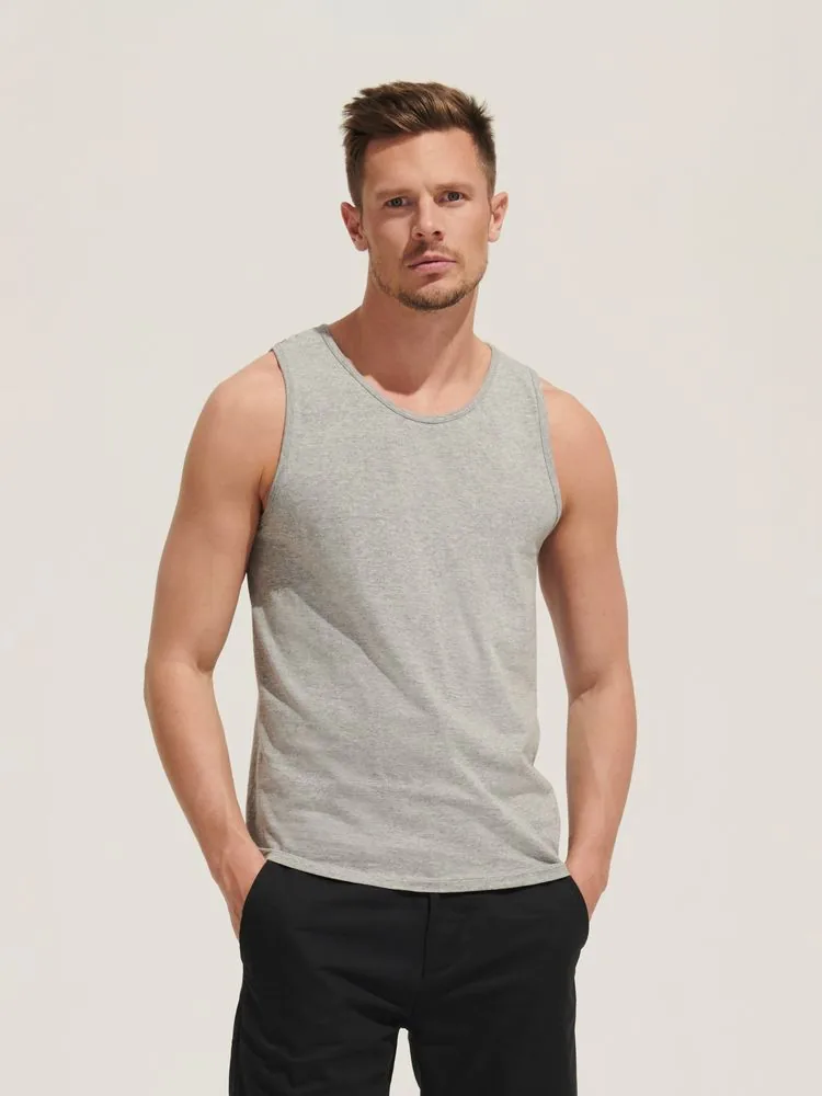 Майка мужская Justin 150 ярко-синяя, размер XXL фото 4