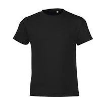 Футболка детская Regent Fit Kids черная, на рост 96-104 см (4 года) фото 2