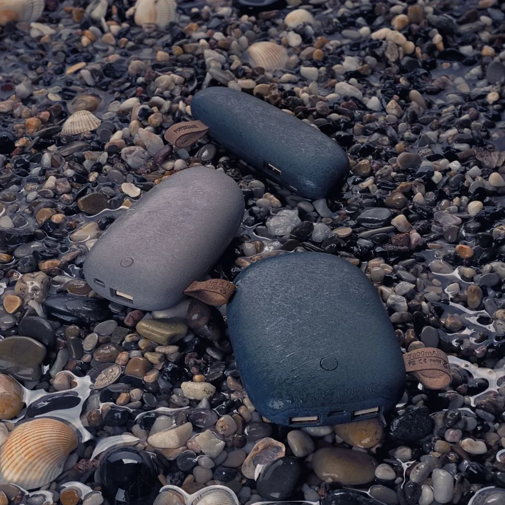 Внешний аккумулятор Pebble 7800 мАч, серо-синий фото 5