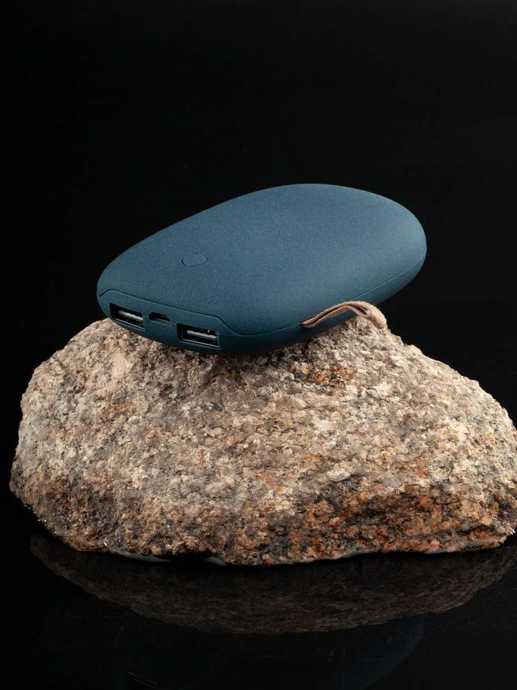 Внешний аккумулятор Pebble 7800 мАч, серо-синий фото 6