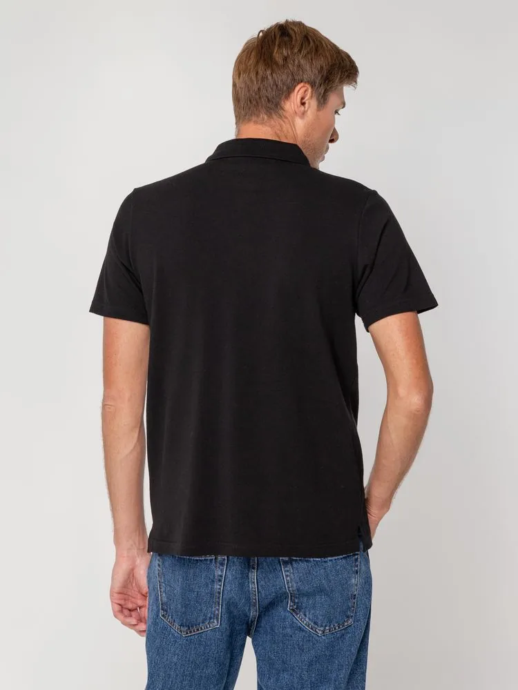 Рубашка поло мужская Virma light, черная, размер XL фото 7