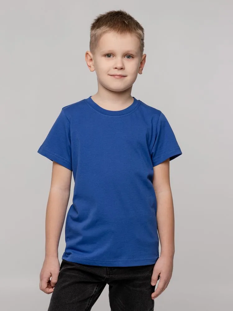 Футболка детская T-Bolka Kids, ярко-синяя, 12 лет фото 6