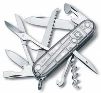 Офицерский нож Huntsman 91, прозрачный серебристый фото 2