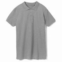 Рубашка поло мужская Phoenix Men серый меланж, размер M фото 2