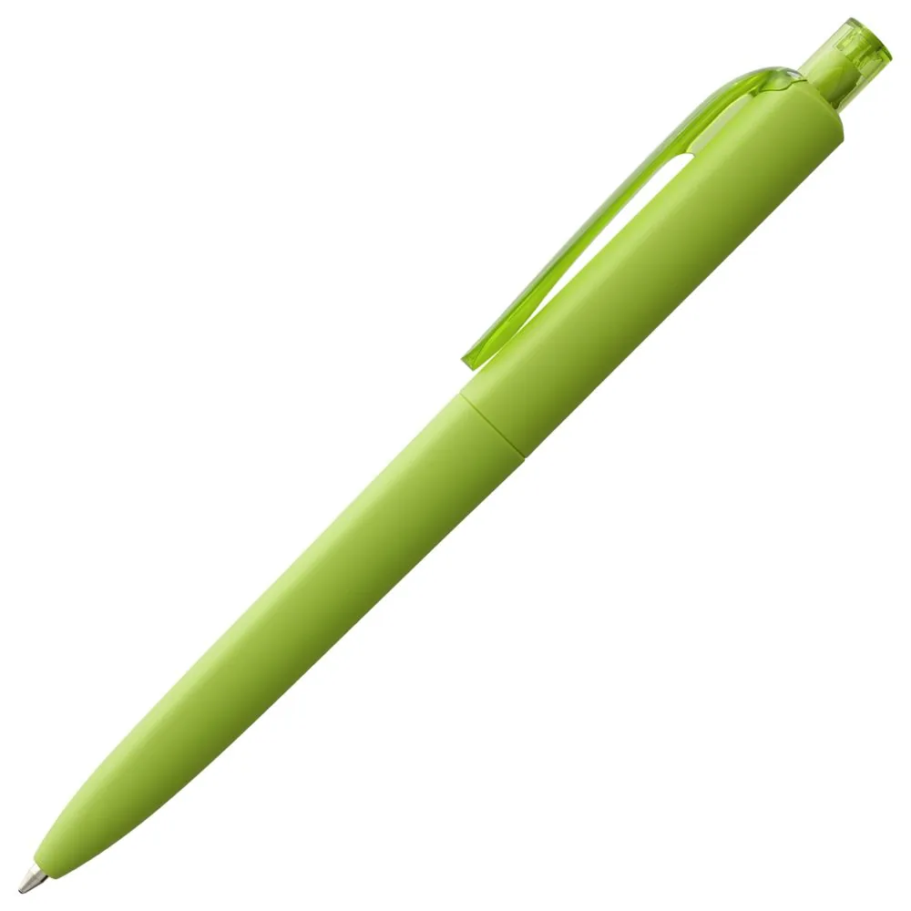 Ручка шариковая Prodir DS8 PRR-T Soft Touch, зеленая фото 3