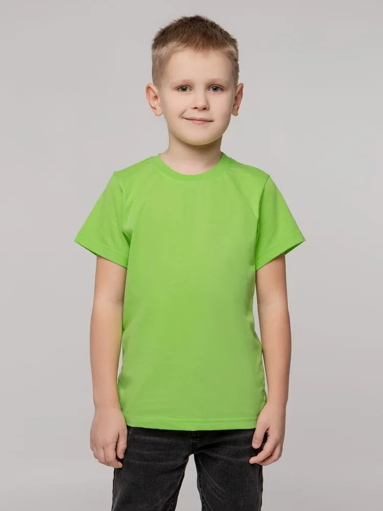 Футболка детская T-Bolka Kids, зеленое яблоко, 8 лет фото 6