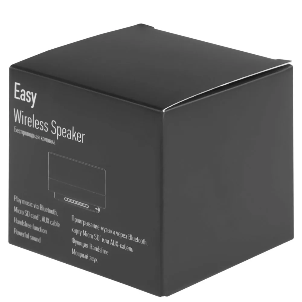 Беспроводная колонка Easy, серебристая фото 10