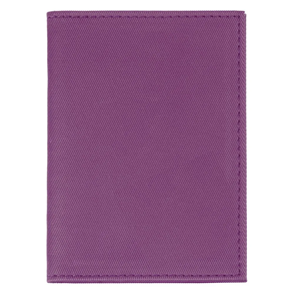Обложка для автодокументов Twill, сиреневая фото 3