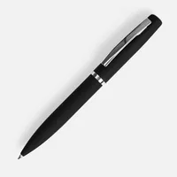 Ручка шариковая Bolt Soft Touch, черная фото 2