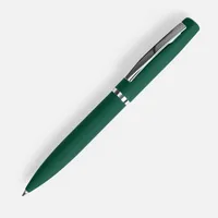 Ручка шариковая Bolt Soft Touch, зеленая фото 2