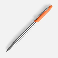 Ручка шариковая Dagger Soft Touch, оранжевая фото 2
