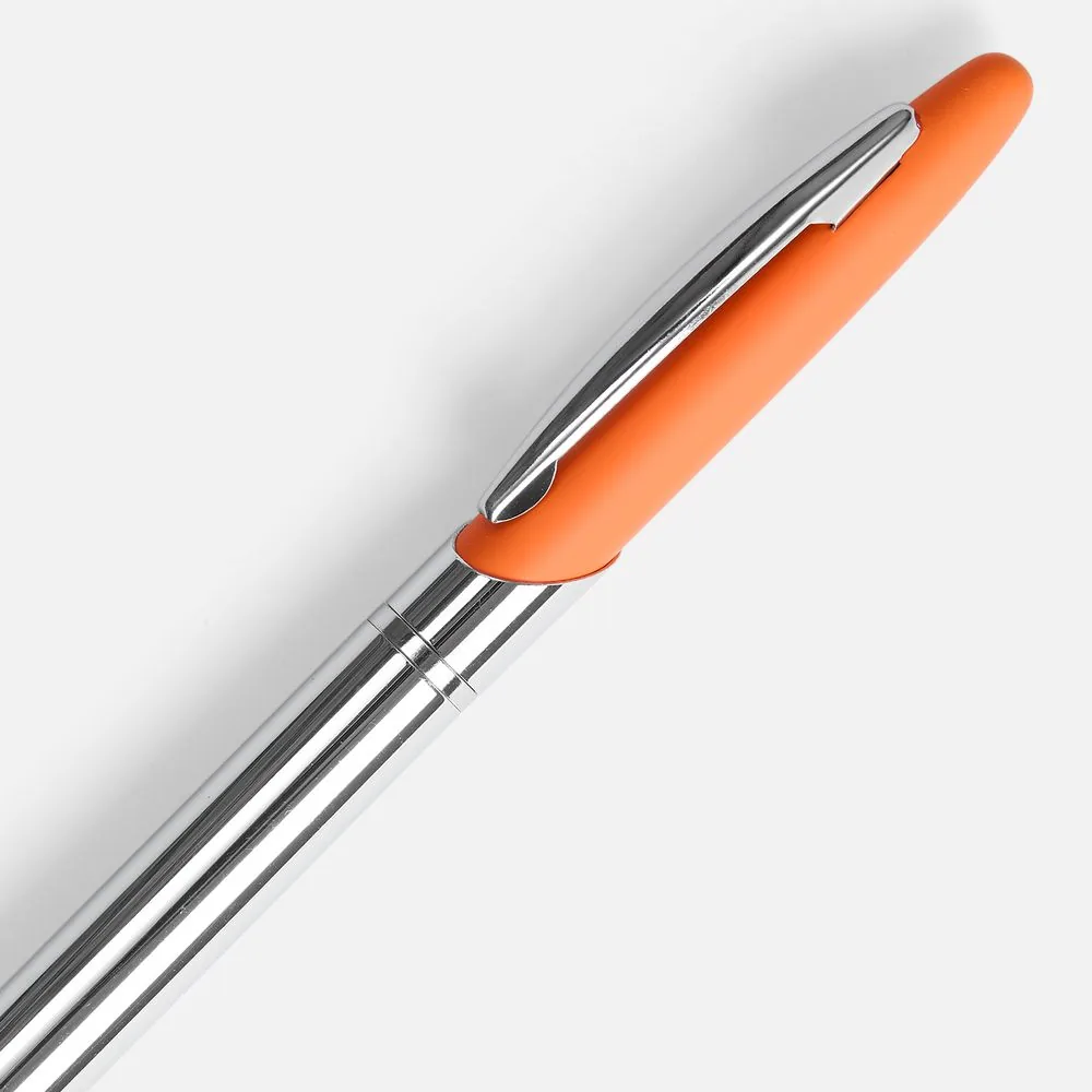 Ручка шариковая Dagger Soft Touch, оранжевая фото 4
