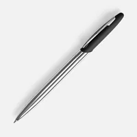 Ручка шариковая Dagger Soft Touch, черная фото 2