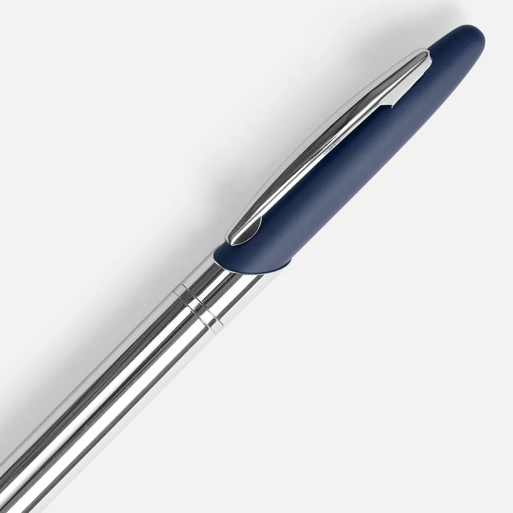 Ручка шариковая Dagger Soft Touch, синяя фото 4