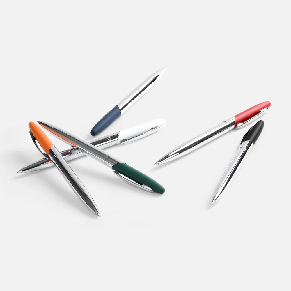 Ручка шариковая Dagger Soft Touch, белая фото 6