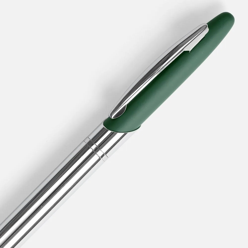 Ручка шариковая Dagger Soft Touch, зеленая фото 4