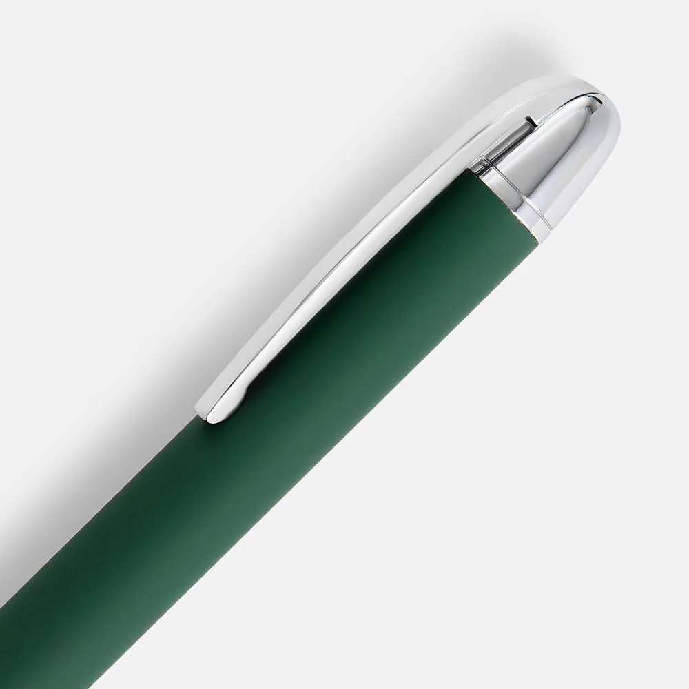 Ручка шариковая Arc Soft Touch, зеленая фото 4
