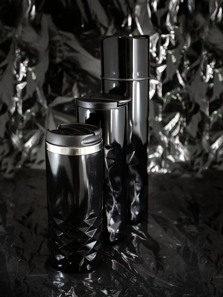 Термостакан Gems Black Morion, черный морион фото 10