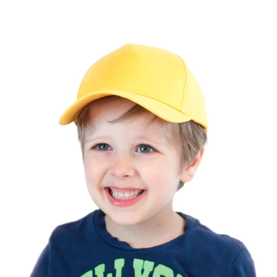 Бейсболка детская KID START FIVE, 5 клиньев, застежка на липучке фото 2