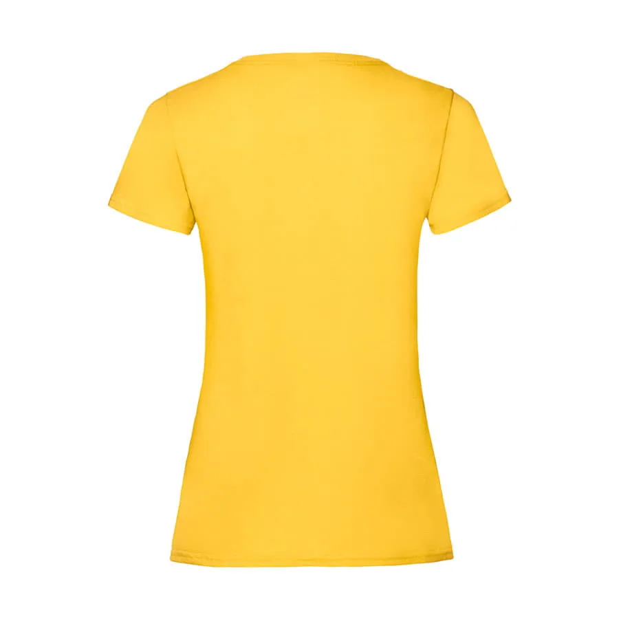 Футболка "Lady-Fit Valueweight T", солнечно-желтый_L, 100% хлопок, 165 г/м2 фото 2
