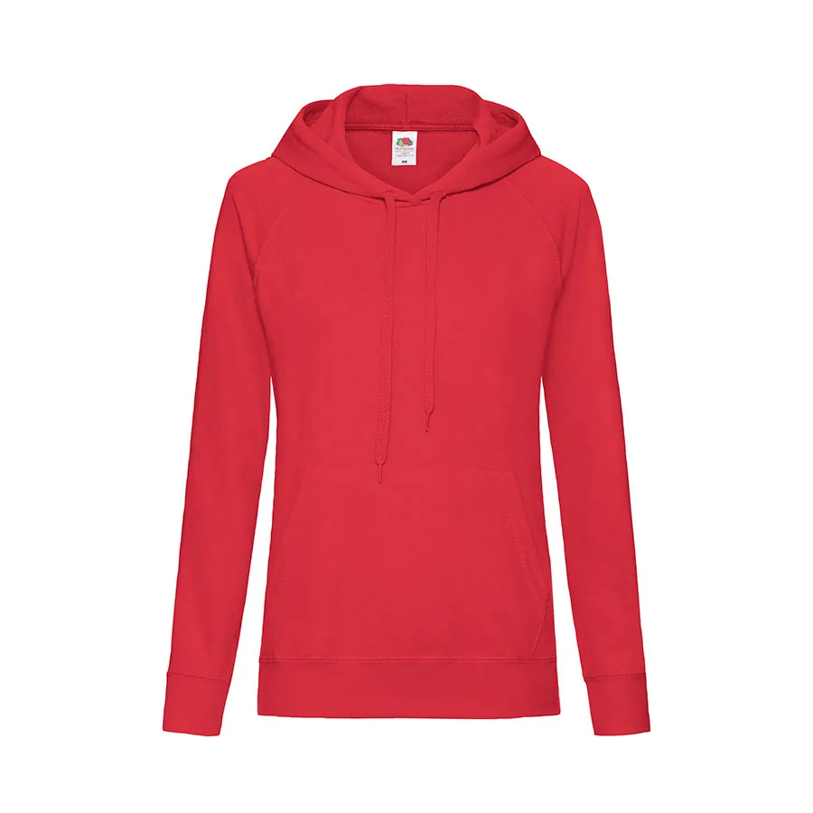 Толстовка женская без начеса LIGHTWEIGH HOODED SWEAT 240