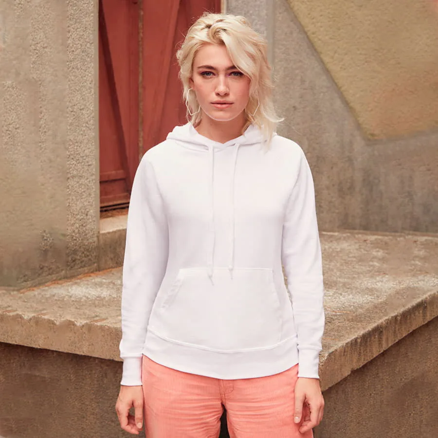 Толстовка женская без начеса LIGHTWEIGH HOODED SWEAT 240 фото 2