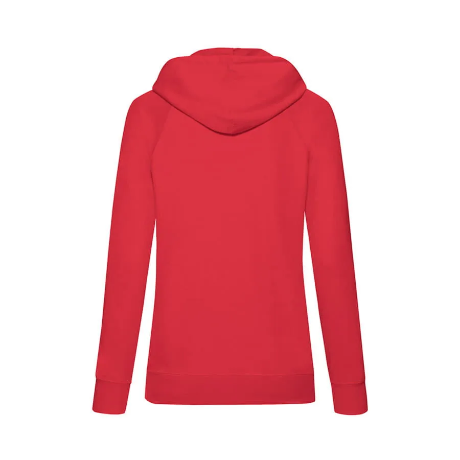 Толстовка женская без начеса LIGHTWEIGH HOODED SWEAT 240 фото 5