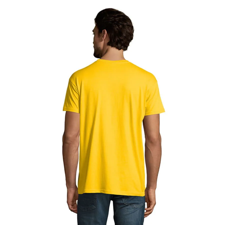 Футболка мужская IMPERIAL, желтый, 2XL, 100% хлопок, 190 г/м2 фото 5