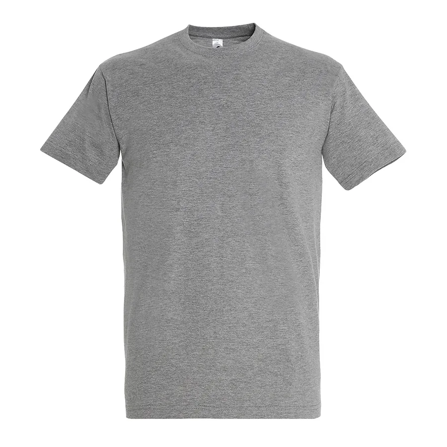 Футболка мужская IMPERIAL, серый меланж, 2XL, 85% хлопок, 15% вискоза, 190 г/м2