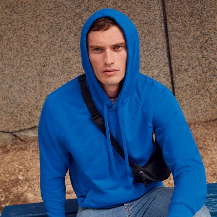 толстовка, худи, hoodieТолстовка без начеса LIGHTWEIGHT HOODED SWEAT 240 фото 3