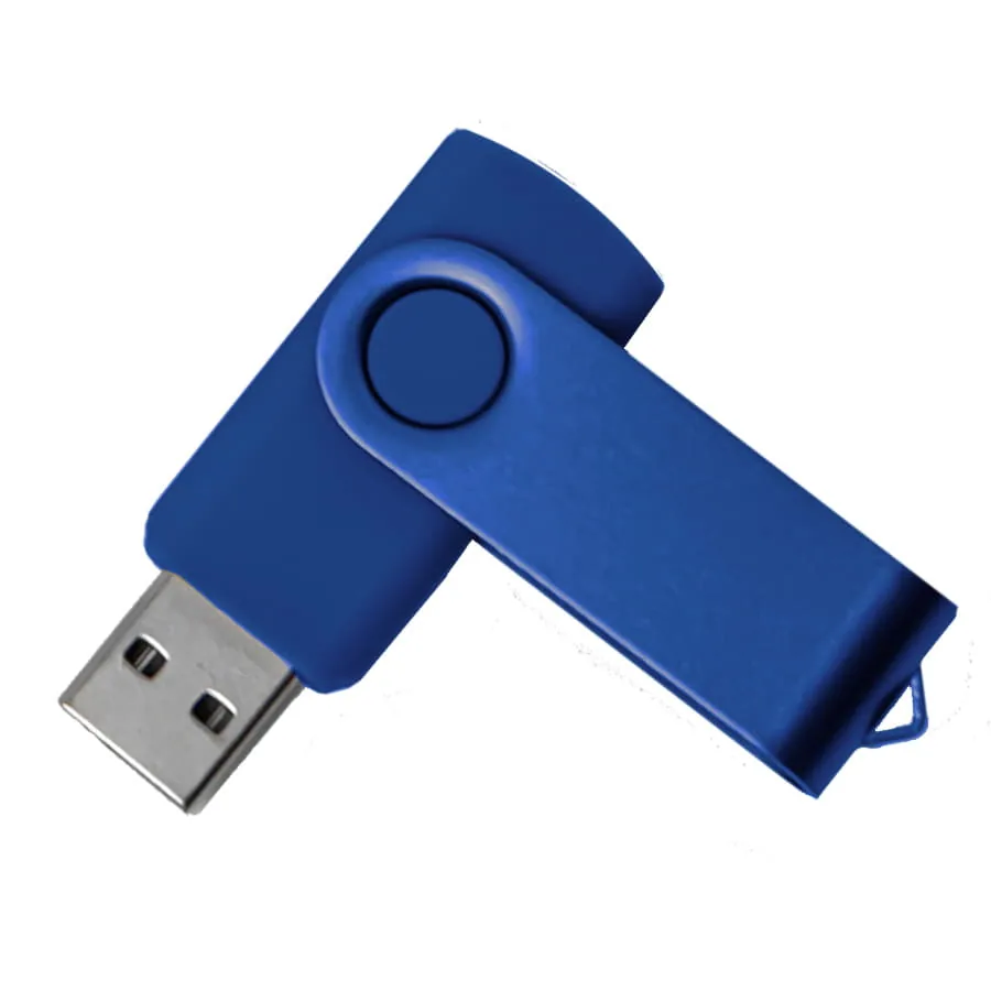 USB flash-карта DOT (16Гб), синий, 5,8х2х1,1см, пластик, металл фото 2