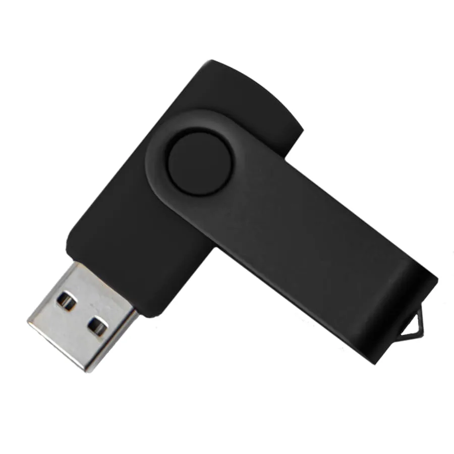 USB flash-карта DOT (16Гб), черный, 5,8х2х1,1см, пластик, металл фото 2
