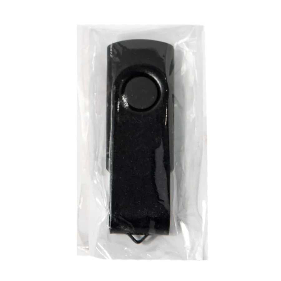 USB flash-карта DOT (16Гб), черный, 5,8х2х1,1см, пластик, металл фото 3