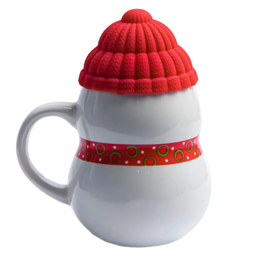 Кружка SNOWMAN с крышкой фото 2