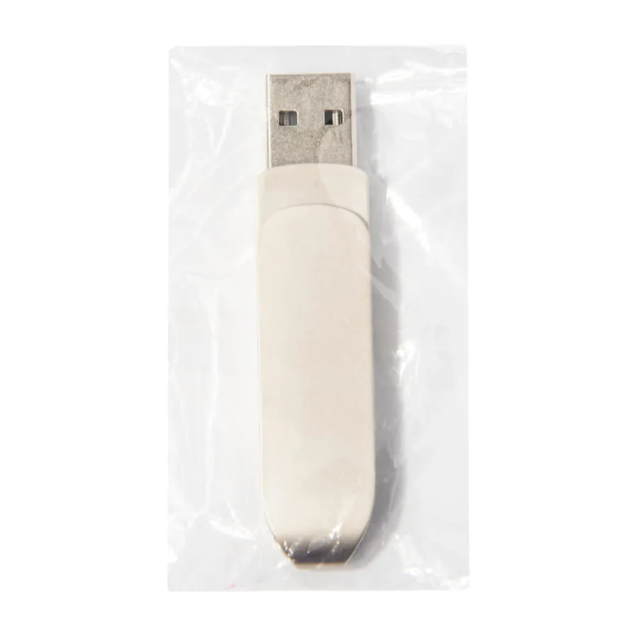 USB flash-карта CIRCLE OTG Type-C (8Гб), серебристая, 6,5х1,5х0,82 см, металл фото 3