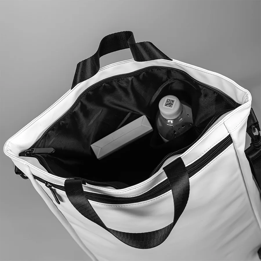 Рюкзак "Shop", белый, 42 х 39 х 13 см, 100% полиуретан фото 6