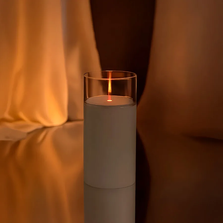 Увлажнитель-ароматизатор CANDLE ультразвуковой, белый фото 3