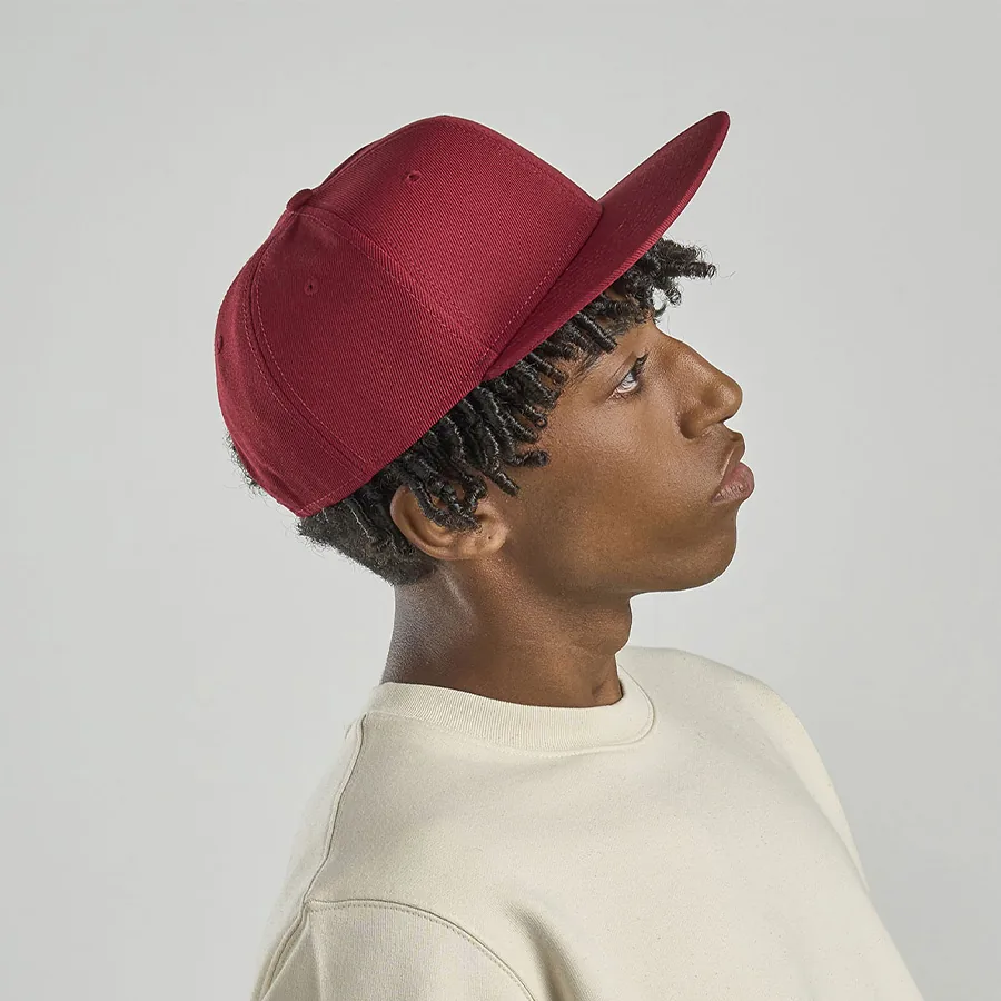 Бейсболка SNAP BACK-S, 6 клиньев, пластиковая застежка фото 2
