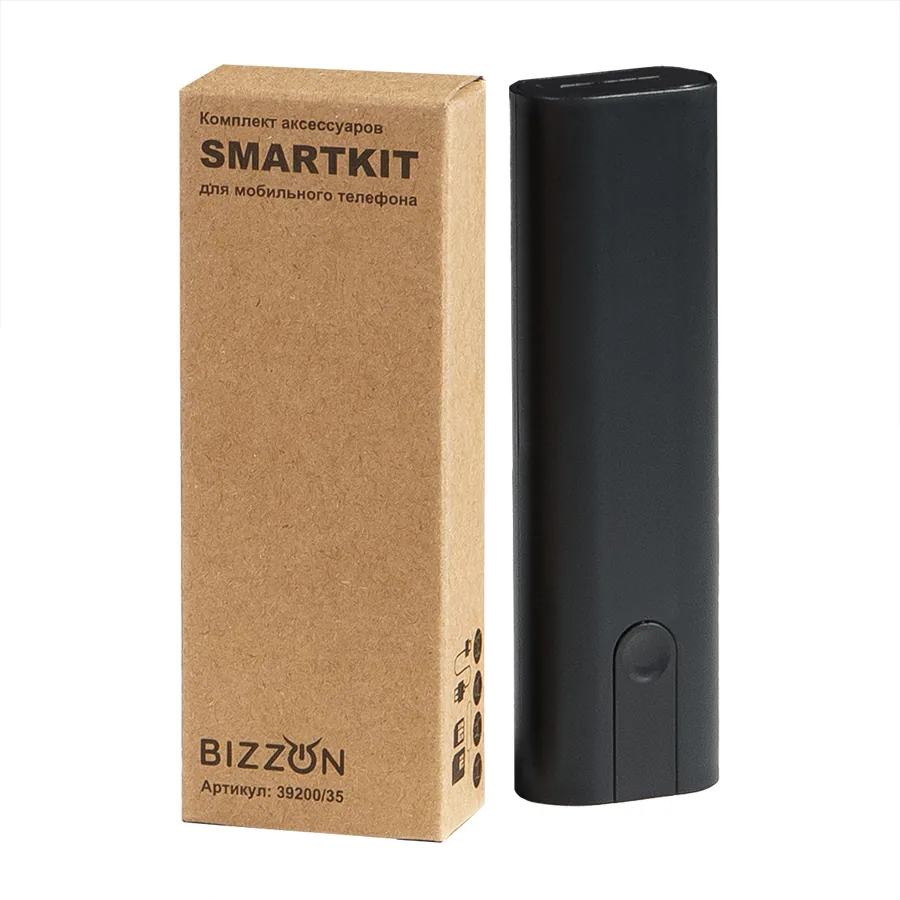 Комплект аксессуаров SMARTKIT для мобильного телефона, пластик, черный фото 6