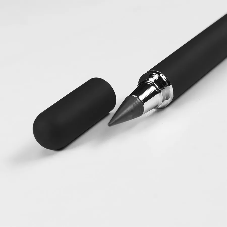 Ручка шариковая + карандаш вечный 2 в 1 soft фото 5