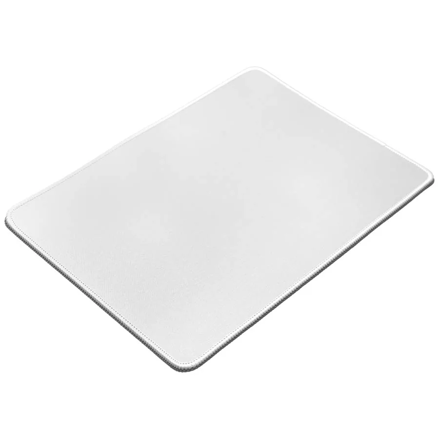Коврик для мыши GLIDE M, 35*25*0,3см, прошитый край, белый фото 2