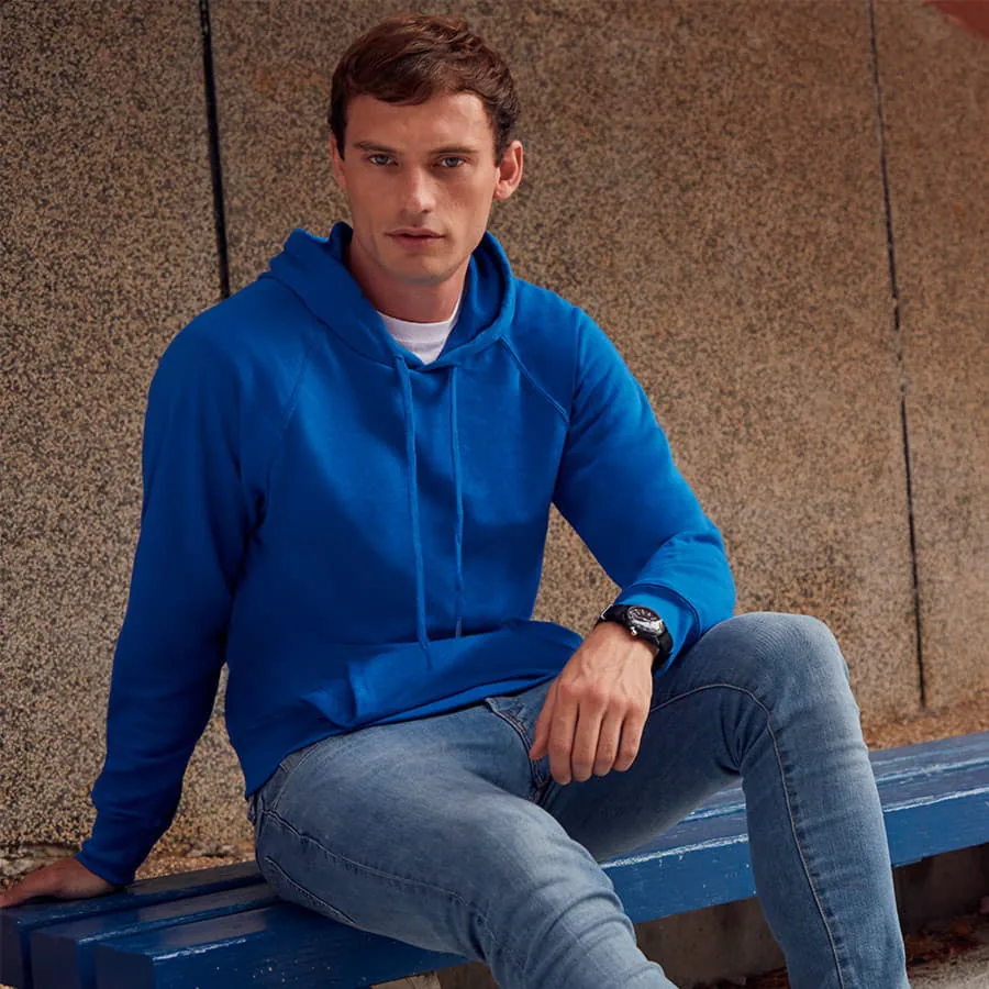 Толстовка без начеса LIGHTWEIGHT HOODED SWEAT 240 фото 4