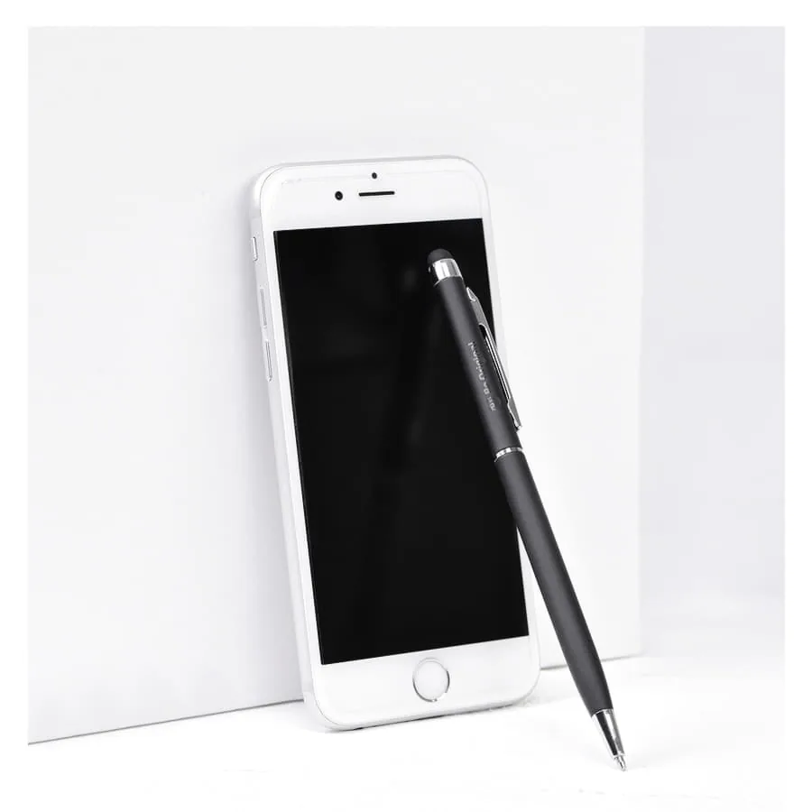 Ручка шариковая со стилусом TOUCHWRITER SOFT, покрытие soft touch фото 2