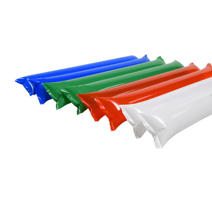 Палки-стучалки STICK   "Оле-Оле", полиэтилен, 60 *10 см, зелёный фото 2
