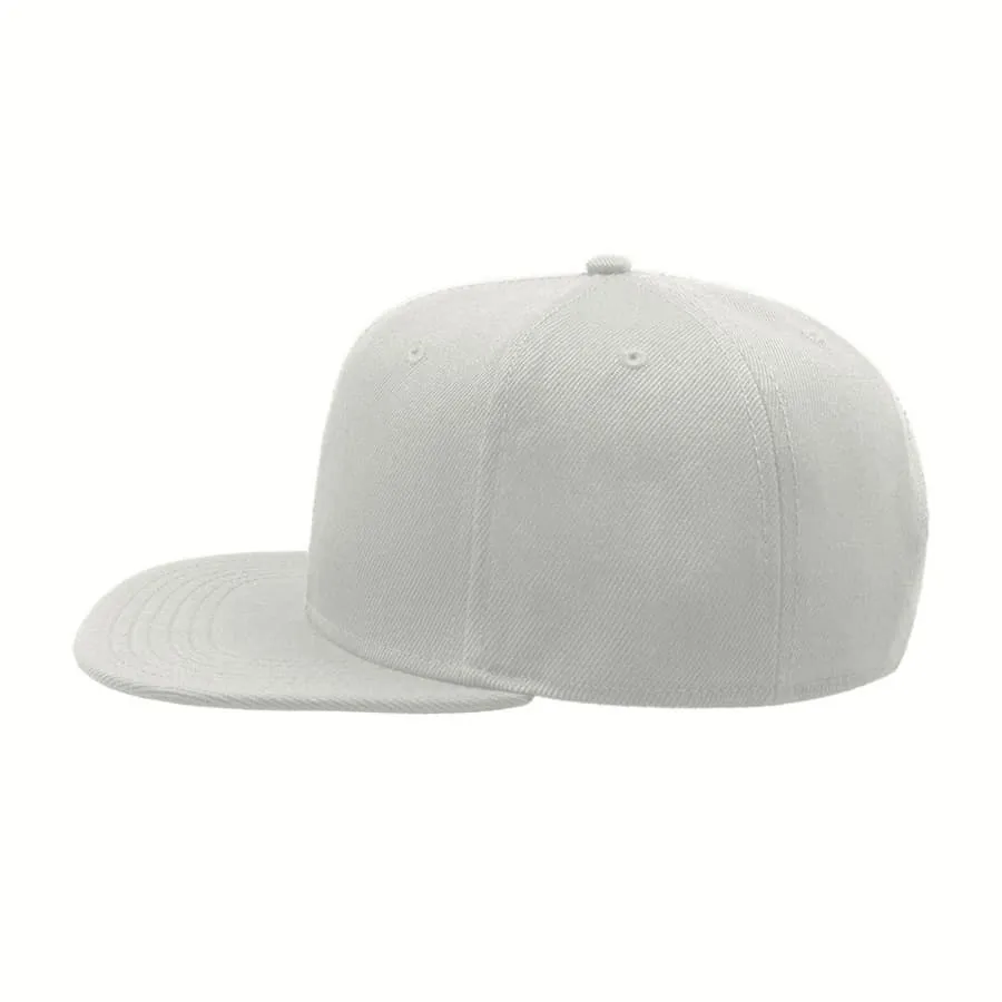 Бейсболка SNAP BACK, 6 клиньев, пластиковая застежка фото 4