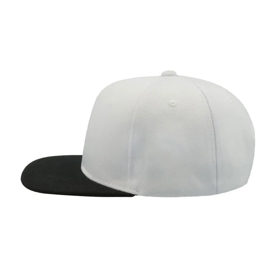 Бейсболка SNAP BACK, 6 клиньев, пластиковая застежка фото 4