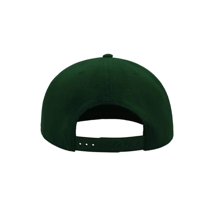 Бейсболка SNAP BACK, 6 клиньев, пластиковая застежка фото 6