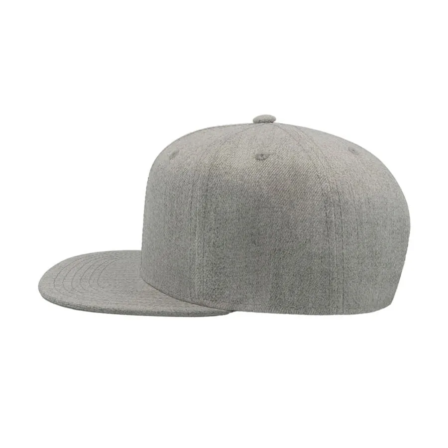 Бейсболка SNAP BACK, 6 клиньев, пластиковая застежка фото 4