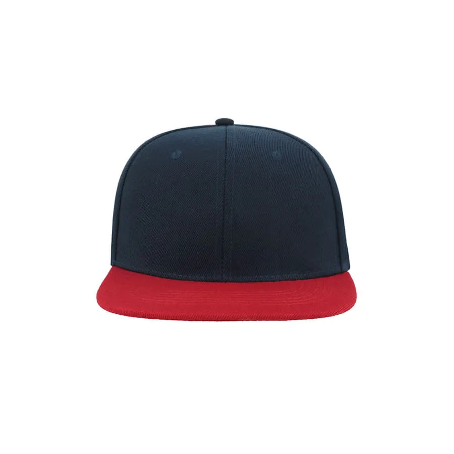 Бейсболка SNAP BACK, 6 клиньев, пластиковая застежка фото 5