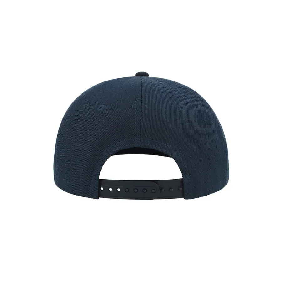 Бейсболка SNAP BACK, 6 клиньев, пластиковая застежка фото 6